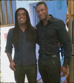 Chris Tucker and me squeeze frame