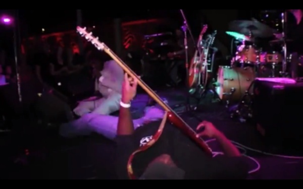 rocking out so hard