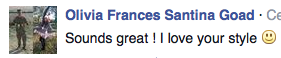 Facebook fan quote 1