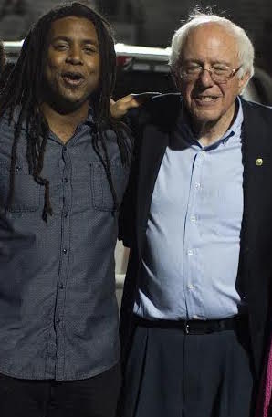 After opening for Sen. Bernie Sanders at his Sacramento Rally at Bonney Field